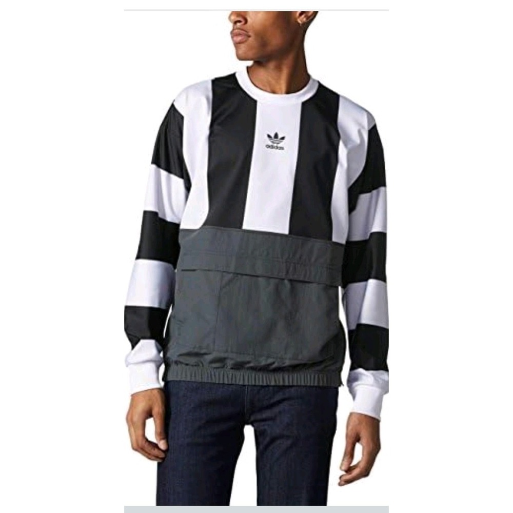 adidas Hybrid Goalie Sweatshirt (Long Sleeve) For Men Multi Color - large